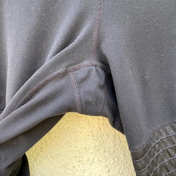 Athleta Hi Rise Powerful Gleam Tight Moto Leggings S Black - Picture 6 of 10